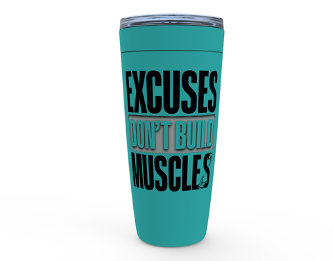 Excuses Don't Build MusclesAre you tired of making excuses and not seeing results? It's time to get serious about your fitness goals and build real muscle with Viking Tumblers - Mint! This revViking Tumblers - MintslinglyMy StoreBuild Muscles