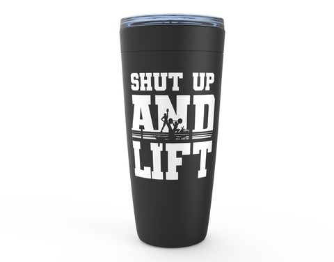 Shut Up And  LiftAre you ready to take your workouts and fitness goals to the next level? Shut Up And Lift is here to help. Our Viking Tumblers - Black keep you hydrated with style, Viking Tumblers - BlackslinglyMy StoreShut