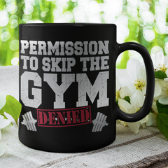 Permission To Skip the GymIntroducing Permission To Skip The Gym, the perfect addition to your fitness routine! This 11oz black mug is a fun and practical way to motivate yourself on days whe11oz Black MugslinglyMy StorePermission