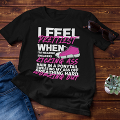 I Feel PrettiestIntroducing I Feel Prettiest – the perfect workout shirt for lifting weights, gym workouts, yoga and fitness. This stylish and comfortable unisex t-shirt is designedUnisex ShirtslinglyMy StoreFeel Prettiest