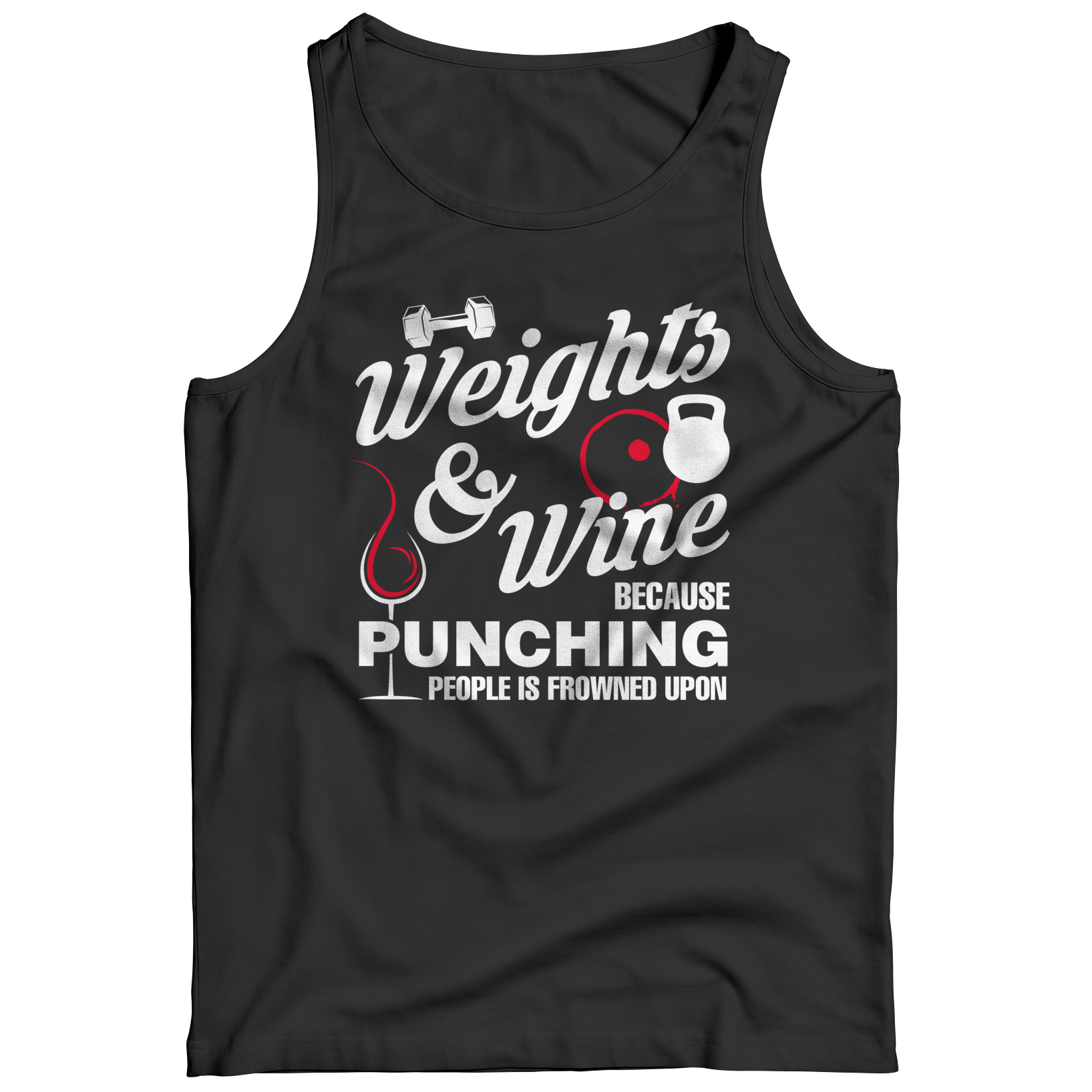 Weights And WineIntroducing Weights And Wine—the perfect combination of fashion and fitness. Whether you’re hitting the gym or headed out for a night on the town, this stylish and cTank TopslinglyMy StoreWeights