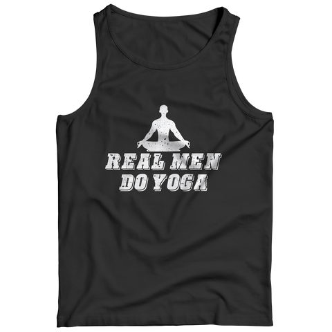 Real Men Do YogaIntroducing the Real Men Do Yoga Tanktop - a stylish and comfortable way to express your passion for yoga, fitness, and hobbies! This tanktop is made with high-qualiTank TopslinglyMy StoreReal Men