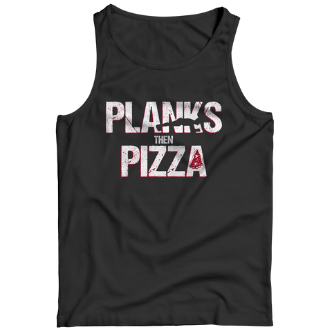 Planks Then PizzaIntroducing Planks Then Pizza – an innovative and stylish workout top that is perfect for hitting the gym or just lounging around. With its unique combination of fitTank TopslinglyMy StorePlanks