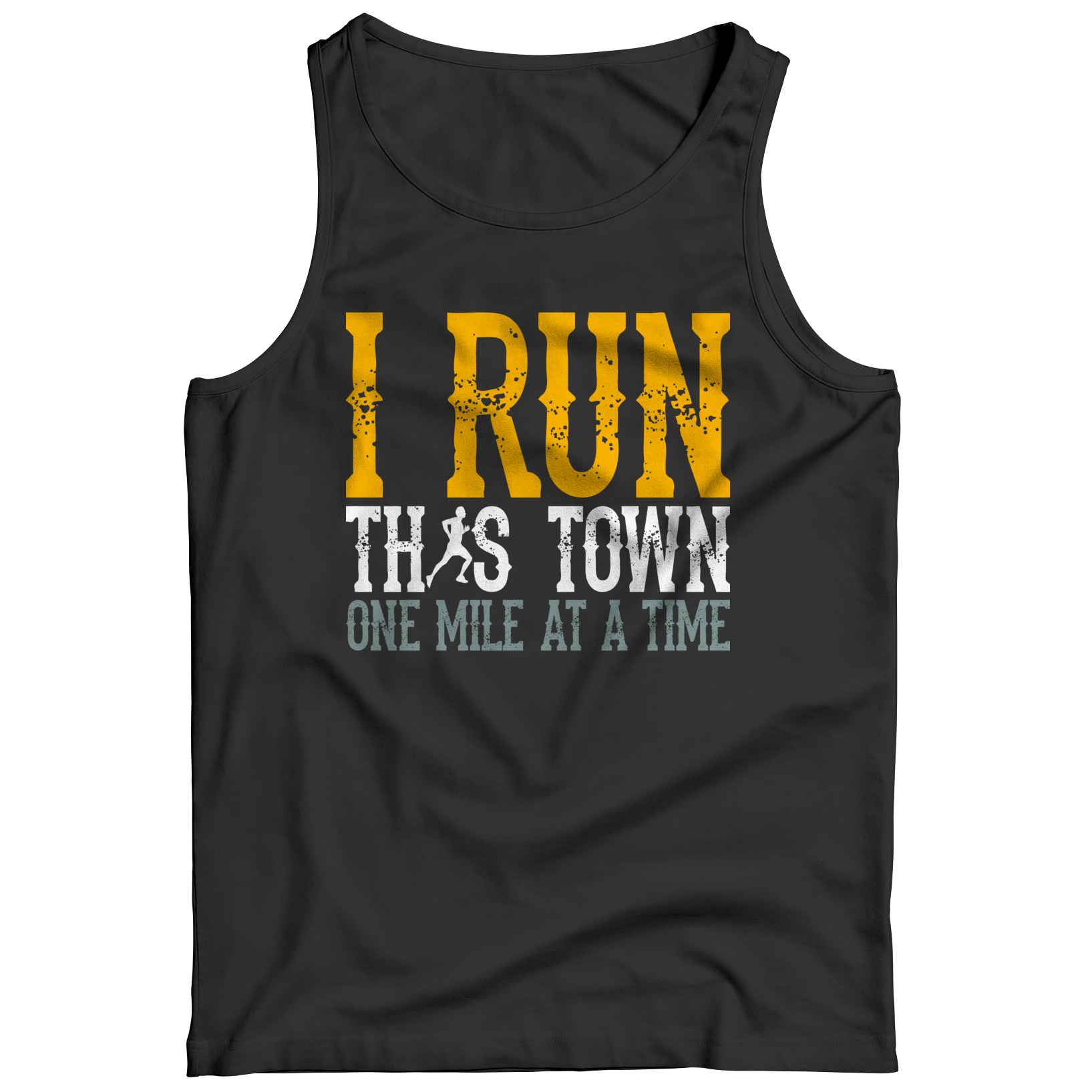 I Run This Town One Mile At A TimeIntroducing the I Run This Town One Mile At A Time tanktop – the perfect way to show off your active lifestyle and love for fitness. Whether you’re a runner fitness apparel, jogger,Tank TopslinglyMy StoreRun 