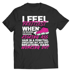 I Feel PrettiestIntroducing I Feel Prettiest – the perfect workout shirt for lifting weights, gym workouts, yoga and fitness. This stylish and comfortable unisex t-shirt is designedUnisex ShirtslinglyMy StoreFeel Prettiest