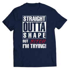 Straight Outta ShapeIntroducing Straight Outta Shape Unisex Shirt – the perfect motivation to get fit and stay in shape. Whether you’re a beginner or an experienced athlete, this stylisUnisex ShirtslinglyMy StoreStraight Outta Shape